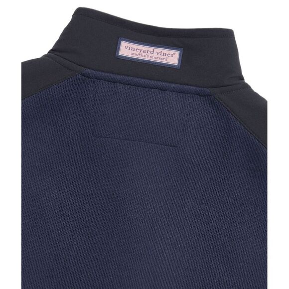 Vineyard Vines Mens Mountain Sweater Fleece Vest Small Vineyard Navy - NWT $128 - Picture 7 of 7
